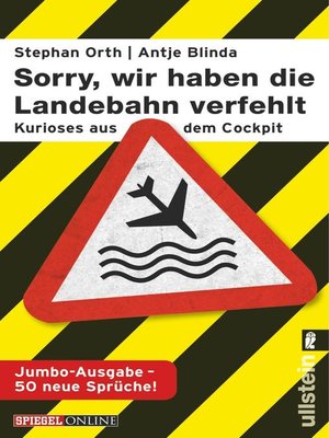 cover image of "Sorry, wir haben die Landebahn verfehlt"